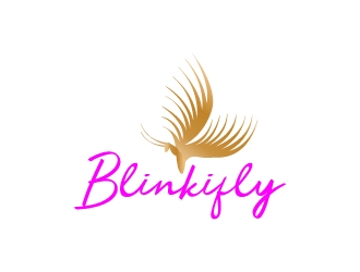 Blinkifly logo design by Mirza