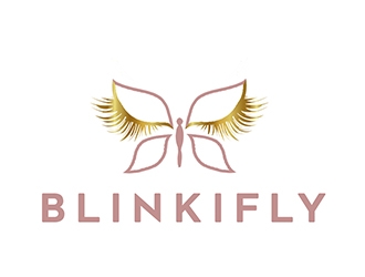 Blinkifly logo design by PrimalGraphics