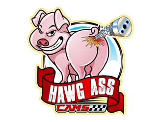 Hawg Ass Cams logo design by DreamLogoDesign
