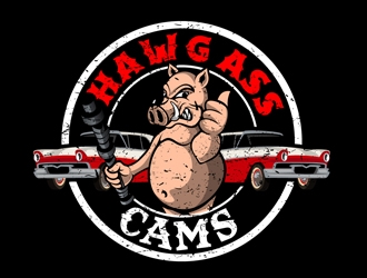 Hawg Ass Cams logo design by DreamLogoDesign