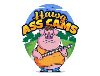 Hawg Ass Cams logo design by DreamLogoDesign