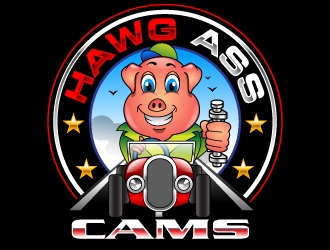 Hawg Ass Cams logo design by Suvendu