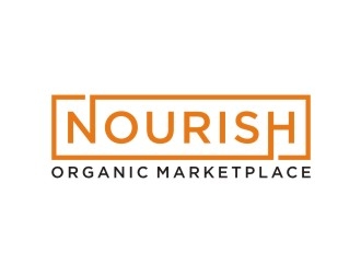 Nourish Organic Marketplace logo design by sabyan