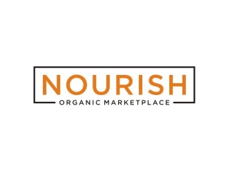 Nourish Organic Marketplace logo design by sabyan