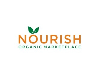 Nourish Organic Marketplace logo design by sabyan