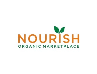 Nourish Organic Marketplace logo design by sabyan