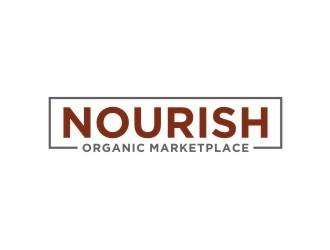 Nourish Organic Marketplace logo design by agil