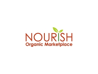 Nourish Organic Marketplace logo design by aryamaity