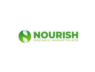 Nourish Organic Marketplace logo design by Yuda harv