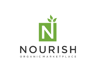 Nourish Organic Marketplace logo design by jancok