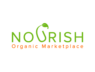 Nourish Organic Marketplace logo design by jafar