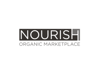 Nourish Organic Marketplace logo design by restuti