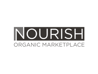 Nourish Organic Marketplace logo design by restuti