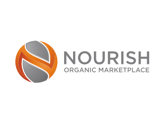 Nourish Organic Marketplace logo design by restuti