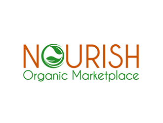Nourish Organic Marketplace logo design by ingepro