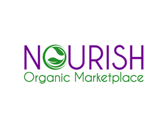 Nourish Organic Marketplace logo design by ingepro