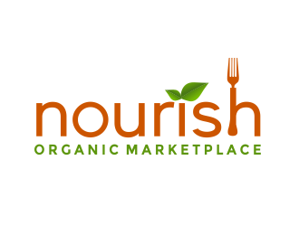 Nourish Organic Marketplace logo design by aldesign