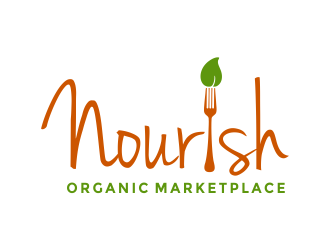 Nourish Organic Marketplace logo design by aldesign