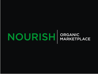 Nourish Organic Marketplace logo design by logitec