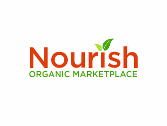 Nourish Organic Marketplace logo design by agus