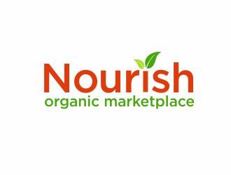 Nourish Organic Marketplace logo design by agus