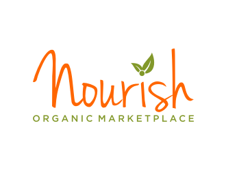 Nourish Organic Marketplace logo design by nurul_rizkon