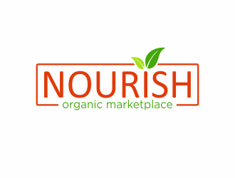 Nourish Organic Marketplace logo design by agus