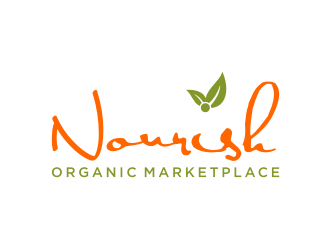 Nourish Organic Marketplace logo design by nurul_rizkon