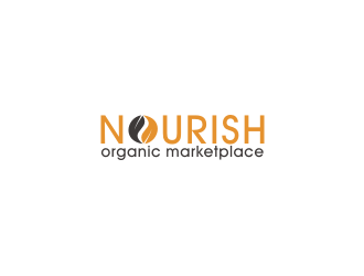 Nourish Organic Marketplace logo design by narnia