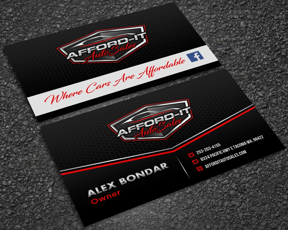 Afford-It Auto Sales logo design by mattlyn