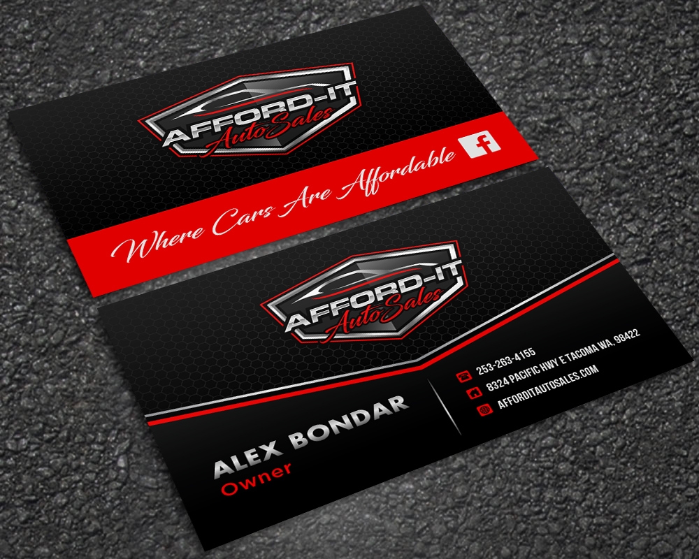 Afford-It Auto Sales logo design by mattlyn