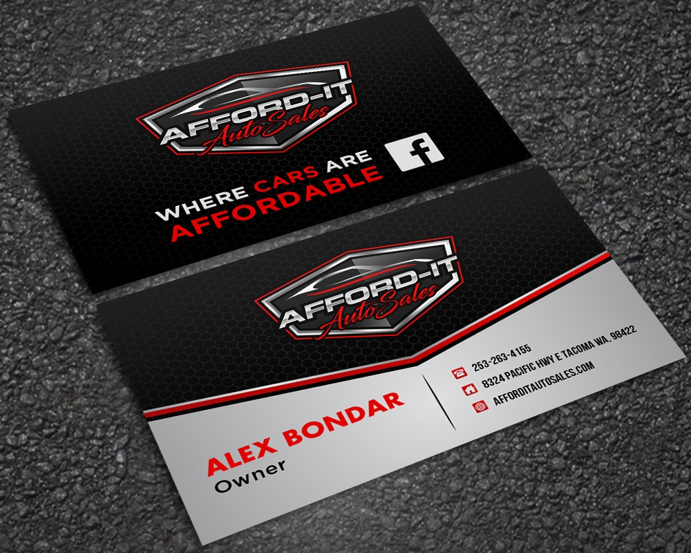 Afford-It Auto Sales logo design by mattlyn