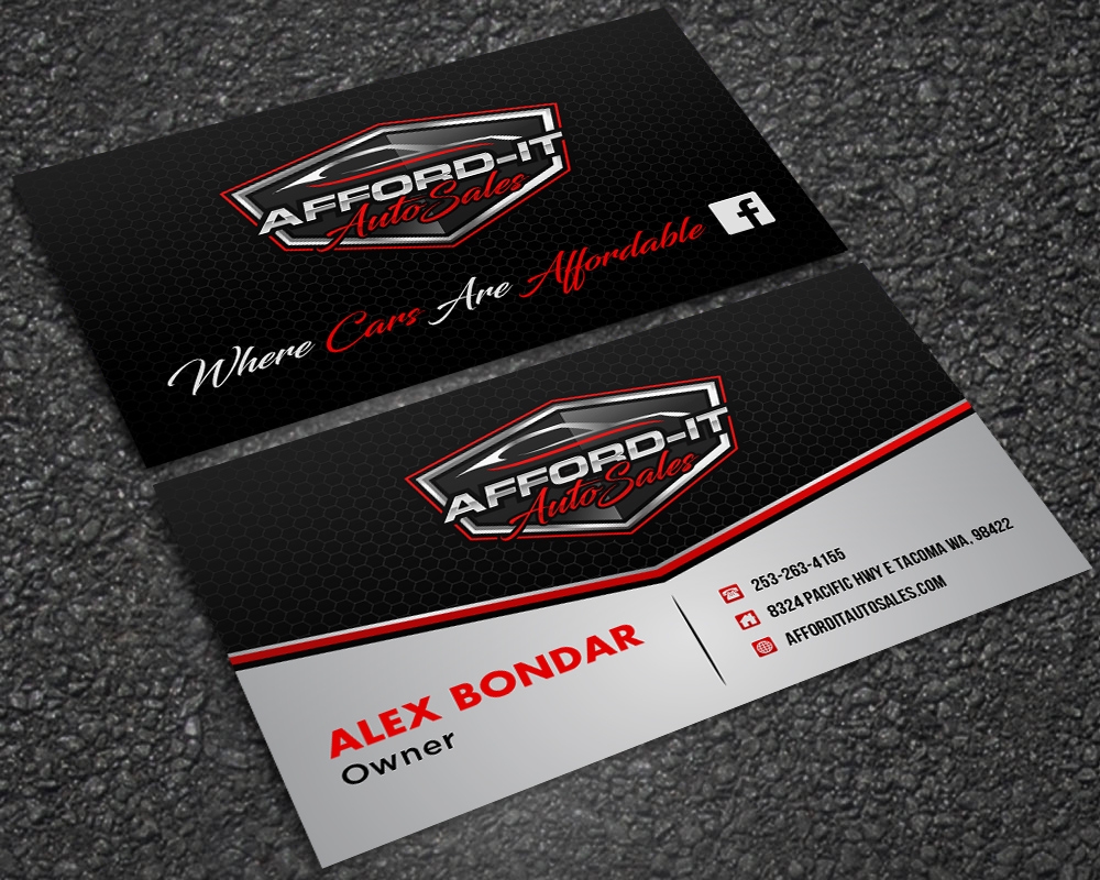 Afford-It Auto Sales logo design by mattlyn