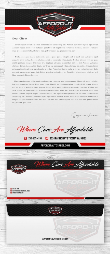 Afford-It Auto Sales logo design by mattlyn