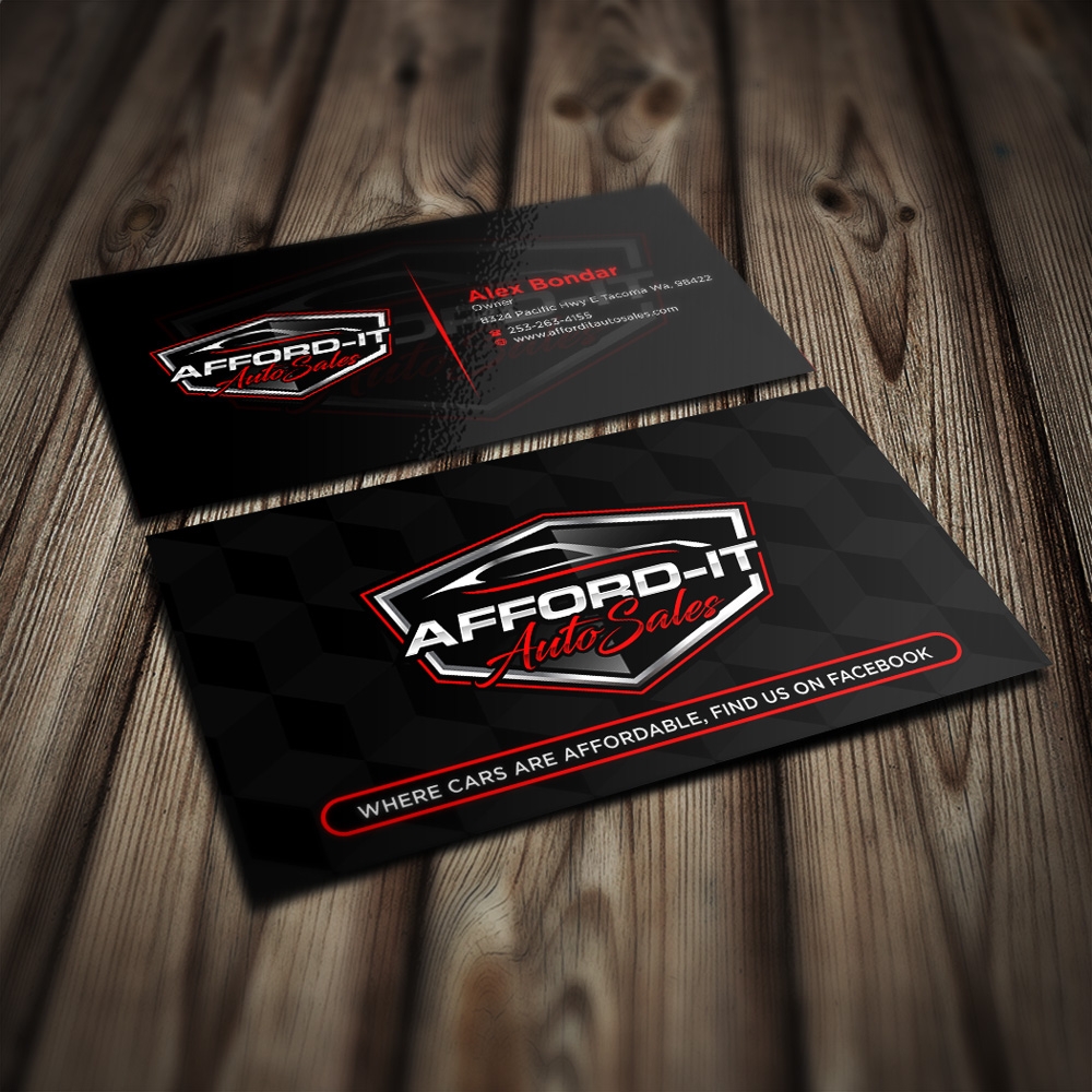Afford-It Auto Sales logo design by mletus