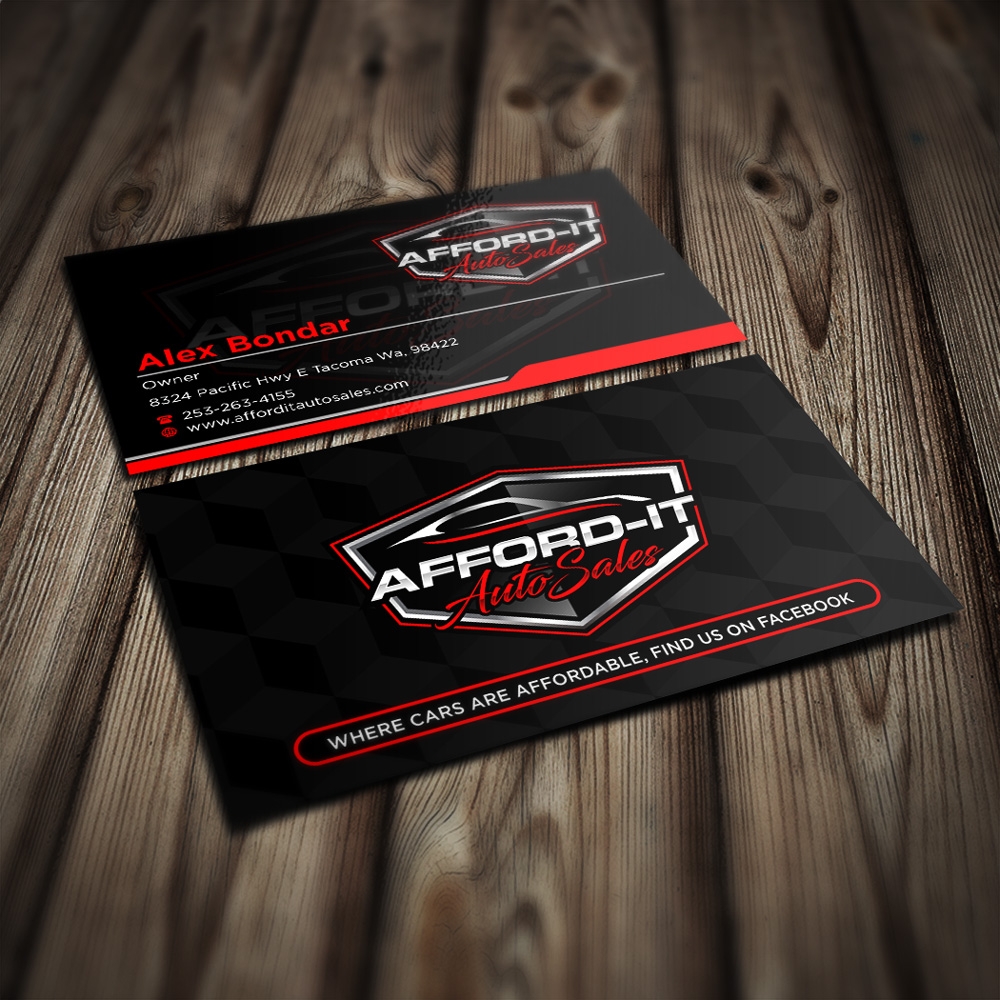 Afford-It Auto Sales logo design by mletus