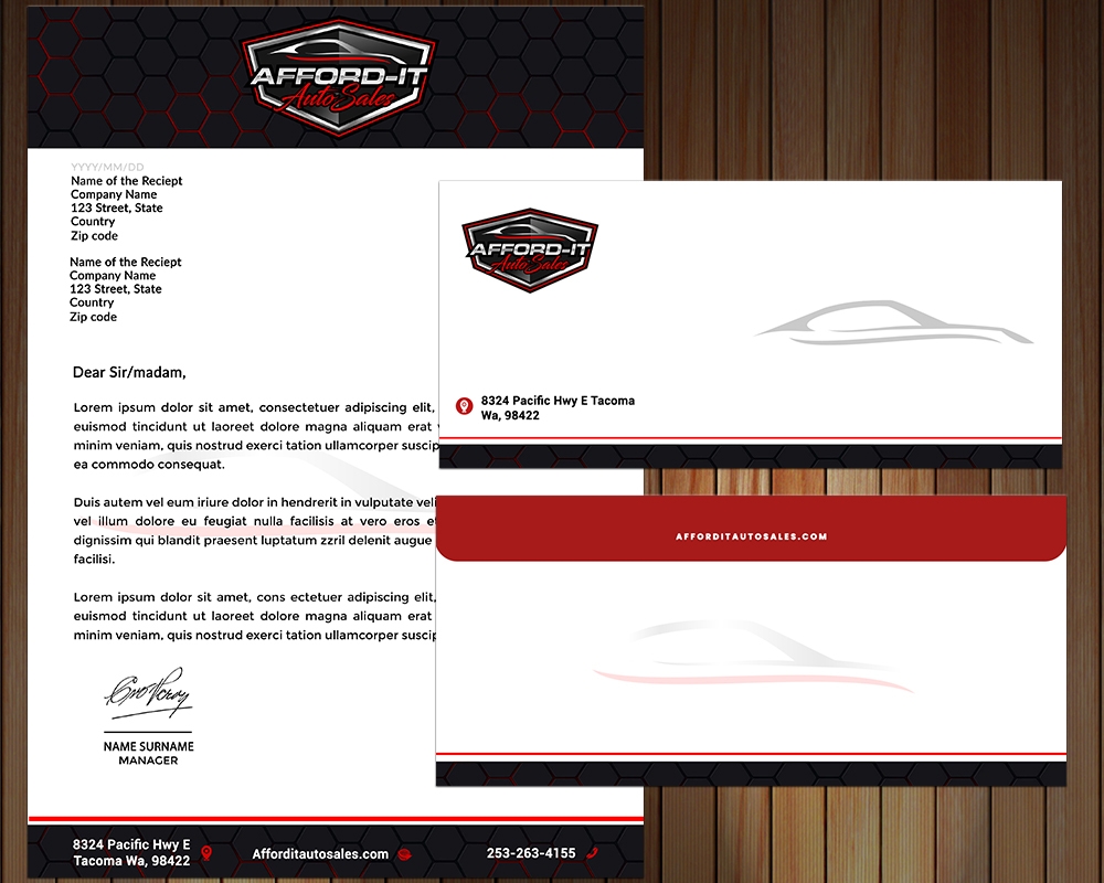 Afford-It Auto Sales logo design by MastersDesigns