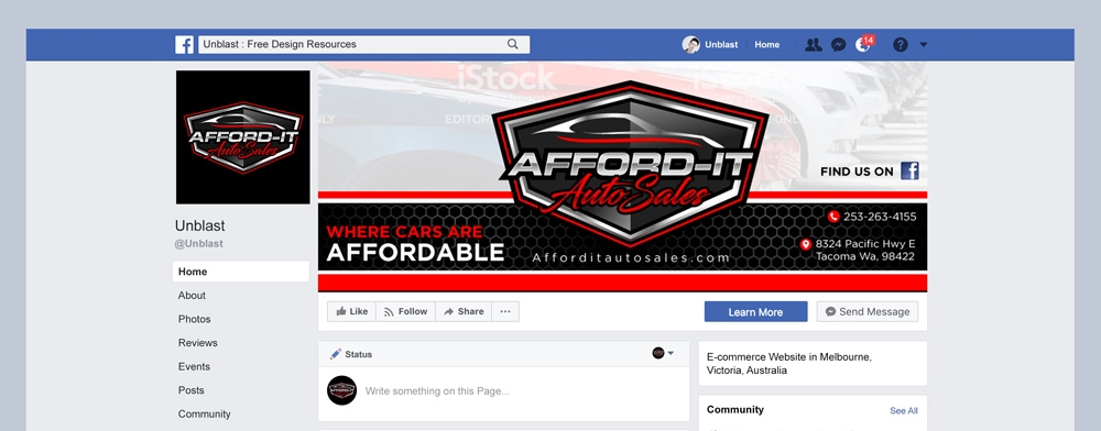 Afford-It Auto Sales logo design by aRBy