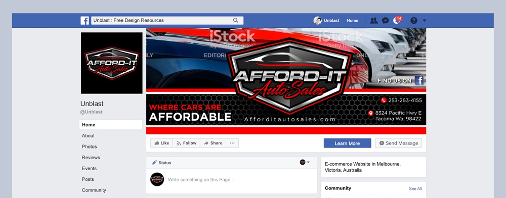 Afford-It Auto Sales logo design by aRBy