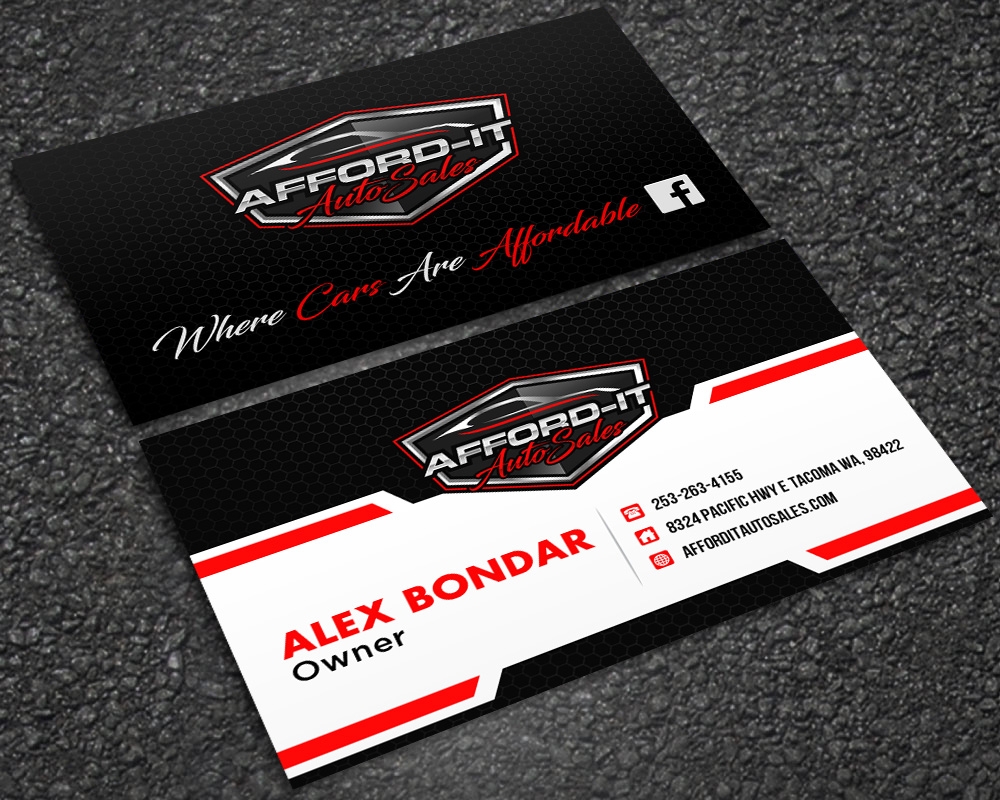 Afford-It Auto Sales logo design by mattlyn