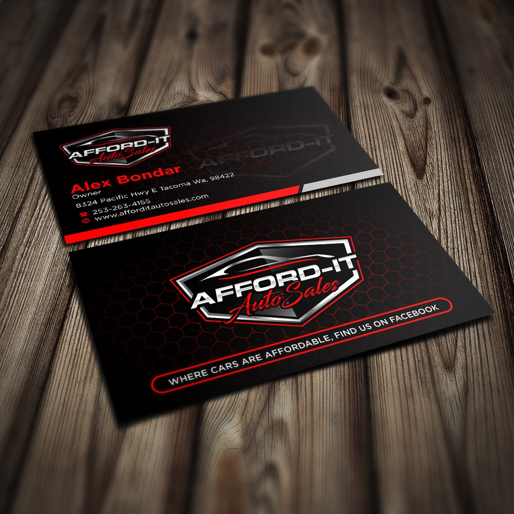 Afford-It Auto Sales logo design by mletus