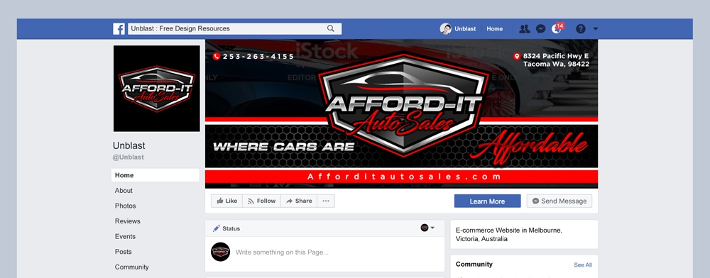 Afford-It Auto Sales logo design by aRBy