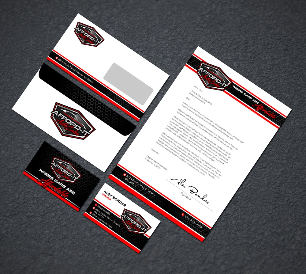 Afford-It Auto Sales logo design by aRBy