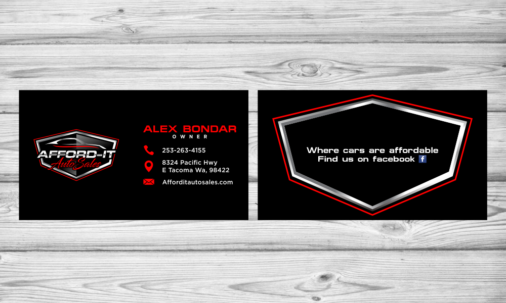 Afford-It Auto Sales logo design by done