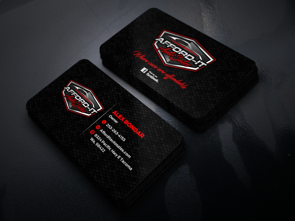 Afford-It Auto Sales logo design by KHAI