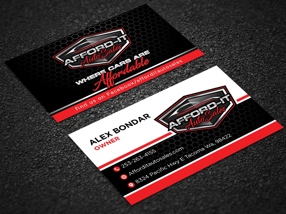Afford-It Auto Sales logo design by aRBy