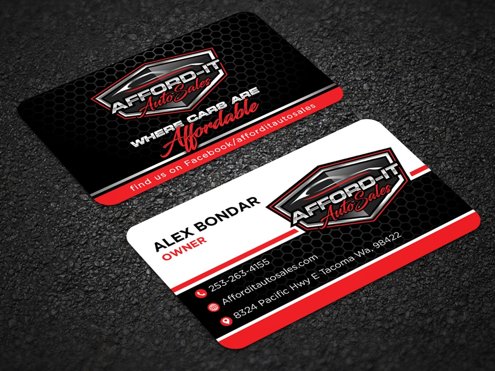 Afford-It Auto Sales logo design by aRBy