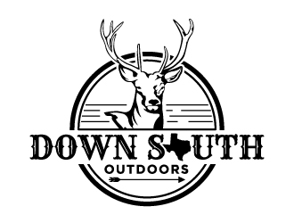 Down south outdoors  logo design by cybil