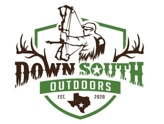 Down south outdoors  logo design by REDCROW