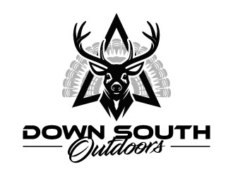 Down south outdoors  logo design by daywalker